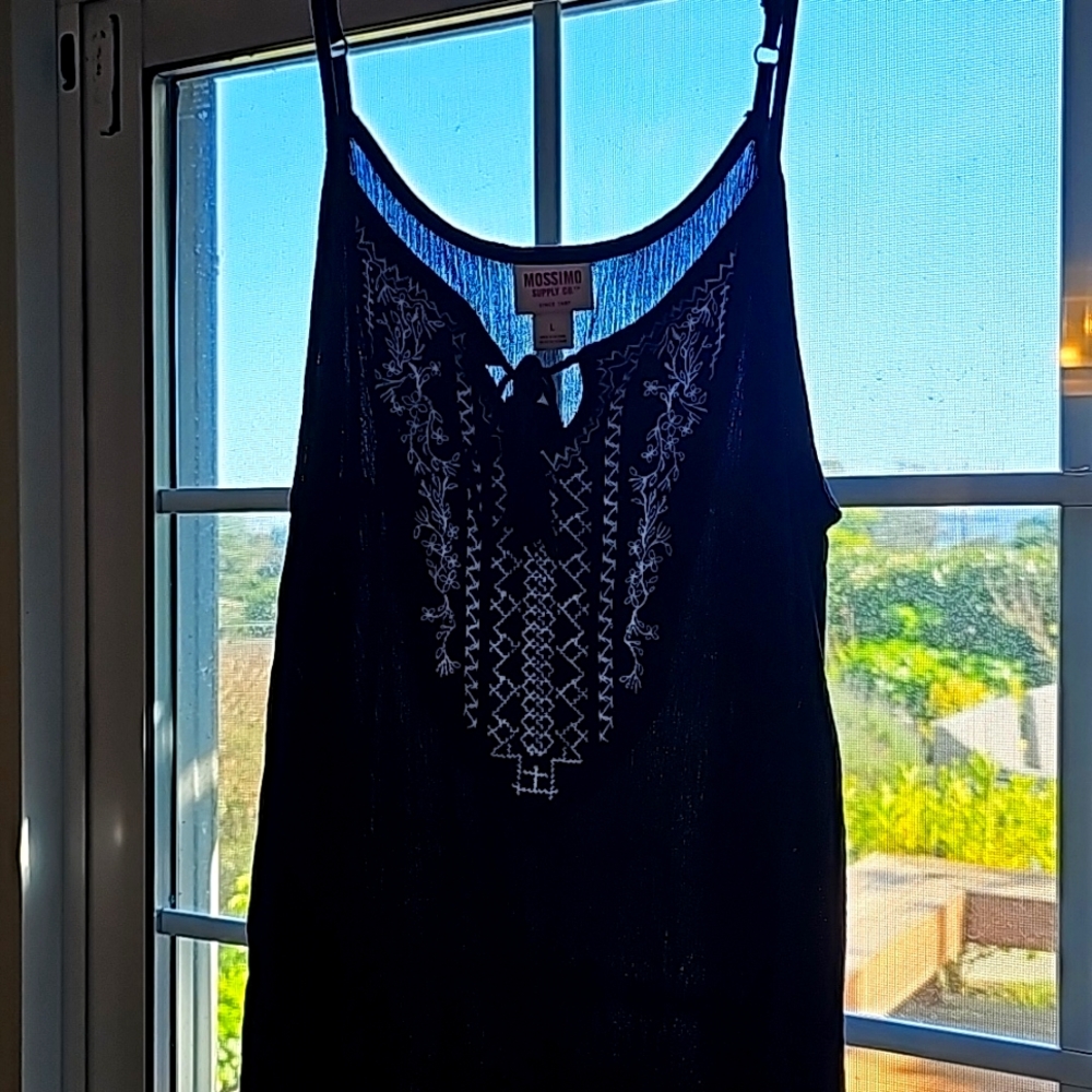 Black Swimsuit Coverup